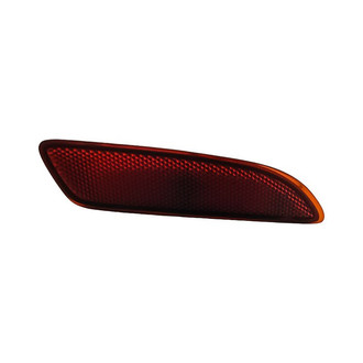 Replacement - Rear Driver Side Bumper Reflector (CAPA Certified)