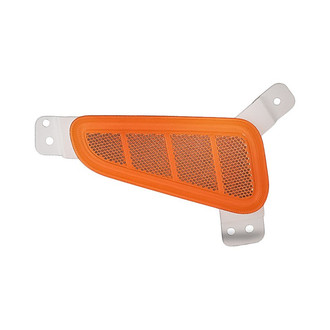 Replacement - Front Driver Side Bumper Reflector (CAPA Certified)