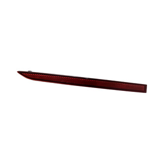 Replacement - Rear Outer Driver Side Bumper Reflector (Standard Line)