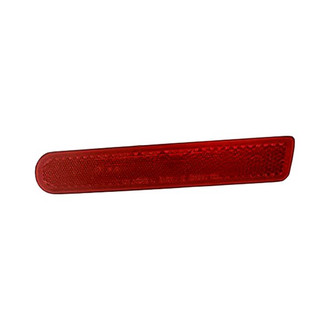 Replacement - Rear Driver or Passenger Side Bumper Reflector (CAPA Certified)