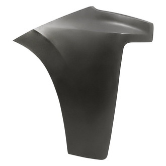 Replacement - Front Upper Passenger Side Bumper Extension (CAPA Certified)