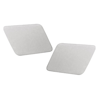 Replacement - Front Driver and Passenger Side Headlight Washer Cover Set (Standard Line)