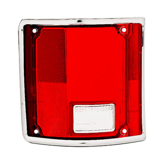 Replacement - Passenger Side Passenger Side Outer Tail Light Lens (Standard Line)