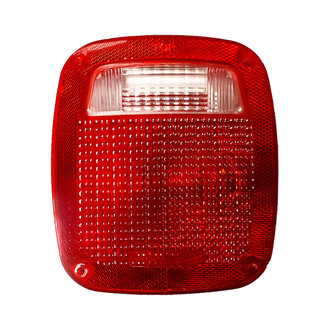 Replacement - Driver or Passenger Side Driver Side Tail Light Lens (Standard Line)