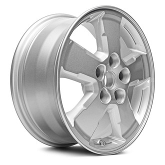Replacement - 5-Spoke Painted Silver 16x7 Alloy Factory Wheel - Replica
