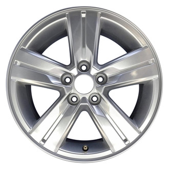 Replacement - 5-Spoke Painted Silver 16x6.5 Alloy Factory Wheel - Replica