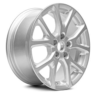 Replacement - 5 Y-Spoke Painted Silver 17x7 Alloy Factory Wheel - Replica