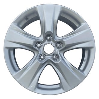 Replacement - 5-Spoke Painted Gray 17x7 Alloy Factory Wheel - Replica