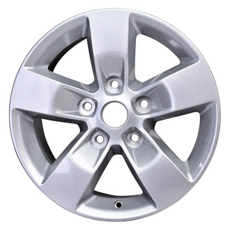 Replacement - 5-Spoke Painted Silver 17x7 Alloy Factory Wheel - Replica