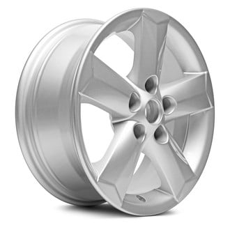 Replacement - 5-Spoke Painted Silver 16x6.5 Alloy Factory Wheel - Replica