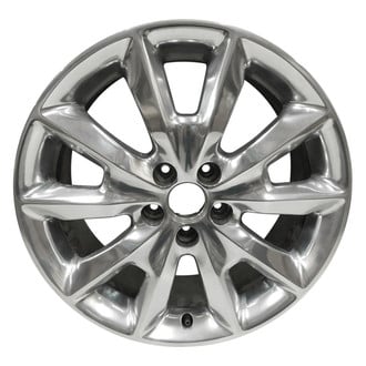 Replacement - 5 Y-Spoke Polished 18x7 Alloy Factory Wheel - Replica