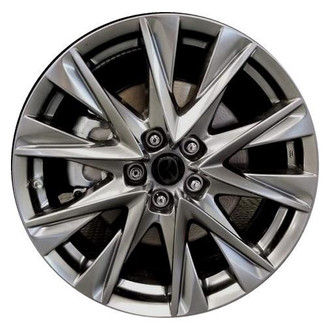 Replacement - 10 I-Spoke Painted Gray 19x7 Alloy Factory Wheel - Replica