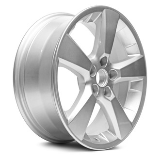 Replacement - 5-Spoke Painted Silver 18x7 Alloy Factory Wheel - Replica