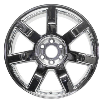 Replacement - 7 I-Spoke Chrome 22x9 Alloy Factory Wheel - Replica