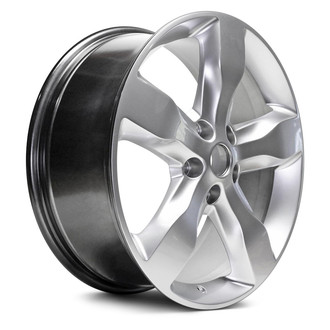 Replacement - 5-Spoke Painted Light Hyper Silver 20x8 Alloy Factory Wheel - Replica