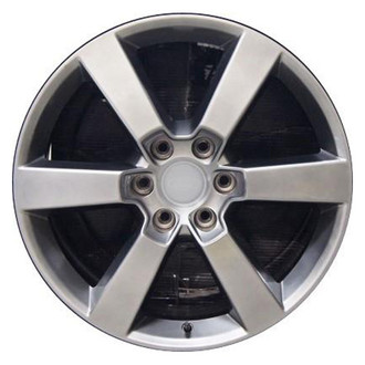 Replacement - 6 I-Spoke Painted Medium Hyper Silver 20x8.5 Alloy Factory Wheel - Replica