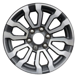 Replacement - 12 I-Spoke Machined Charcoal 18x8.5 Alloy Factory Wheel - Replica