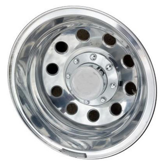 Replacement - 10-Hole Polished 17x6 Alloy Factory Wheel - Replica