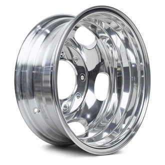 Replacement - 5-Slot Polished 17x6.5 Alloy Factory Wheel - Replica