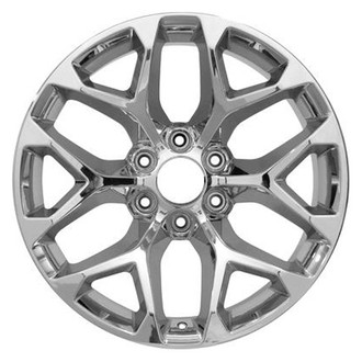 Replacement - 6 Y-Spoke Chrome 22x9 Alloy Factory Wheel