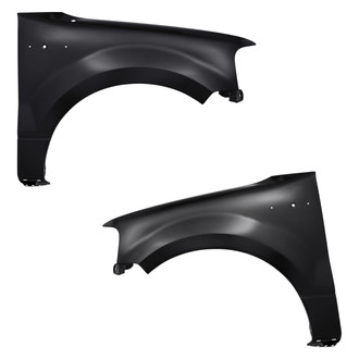 Replacement - Front Driver and Passenger Side Fender Set (Standard Line)