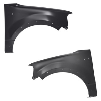 Replacement - Front Driver and Passenger Side Fender Set (Standard Line)