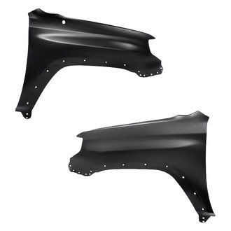 Replacement - Front Driver and Passenger Side Fender Set (CAPA Certified)