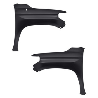 Replacement - Front Driver and Passenger Side Fender Set (CAPA Certified)