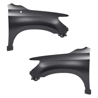 Replacement - Front Driver and Passenger Side Fender Set (CAPA Certified)