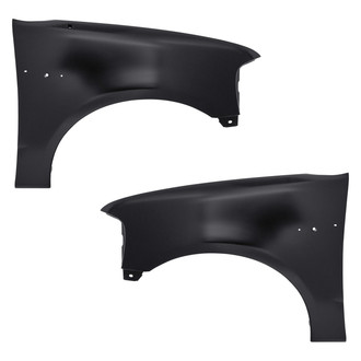 Replacement - Front Driver and Passenger Side Fender Set (Standard Line)