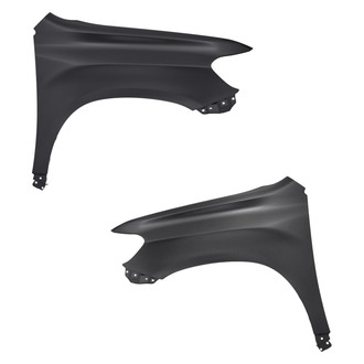 Replacement - Front Driver and Passenger Side Fender Set (Standard Line)