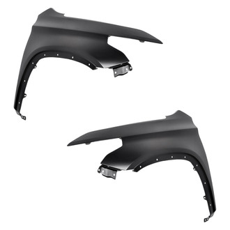 Replacement - Front Driver and Passenger Side Fender Set (CAPA Certified)