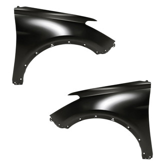 Replacement - Front Driver and Passenger Side Fender Set (Standard Line)