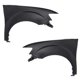 Replacement - Front Driver and Passenger Side Fender Set (CAPA Certified)