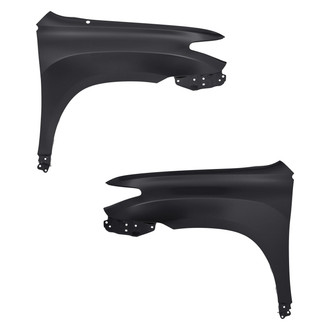 Replacement - Front Driver and Passenger Side Fender Set (Standard Line)