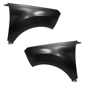Replacement - Front Driver and Passenger Side Fender Set (CAPA Certified)