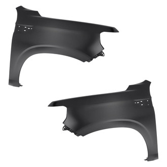 Replacement - Front Driver and Passenger Side Fender Set (CAPA Certified)