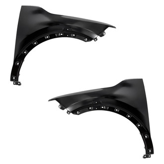 Replacement - Front Driver and Passenger Side Fender Set (CAPA Certified)