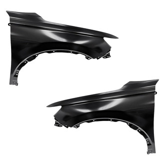 Replacement - Front Driver and Passenger Side Fender Set (CAPA Certified)