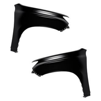Replacement - Front Driver and Passenger Side Fender Set (CAPA Certified)