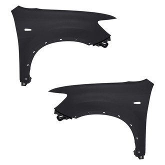 Replacement - Front Driver and Passenger Side Fender Set (CAPA Certified)