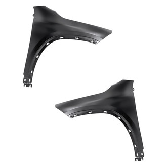 Replacement - Front Driver and Passenger Side Fender Set (CAPA Certified)