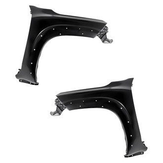 Replacement - Front Driver and Passenger Side Fender Set (CAPA Certified)