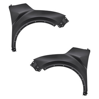 Replacement - Front Driver and Passenger Side Fender Set (CAPA Certified)