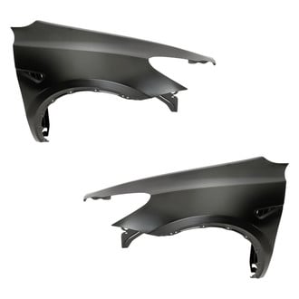 Replacement - Front Driver and Passenger Side Fender Set (CAPA Certified)