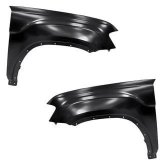 Replacement - Front Driver and Passenger Side Fender Set (CAPA Certified)