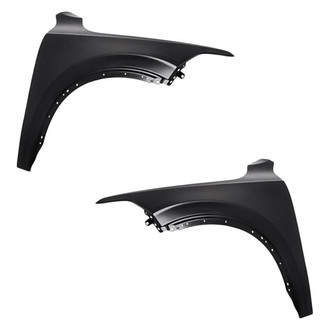 Replacement - Front Driver and Passenger Side Fender Set (CAPA Certified)