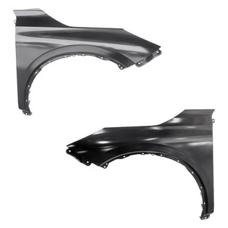 Replacement - Front Driver and Passenger Side Fender Set (CAPA Certified)