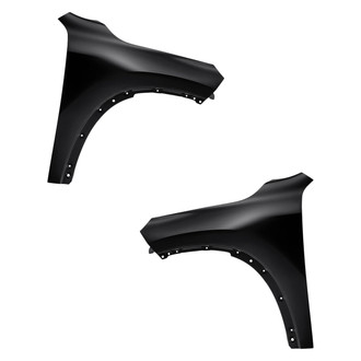Replacement - Front Driver and Passenger Side Fender Set (Standard Line)