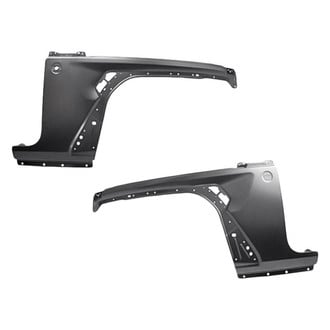 Replacement - Front Driver and Passenger Side Fender Set (CAPA Certified)